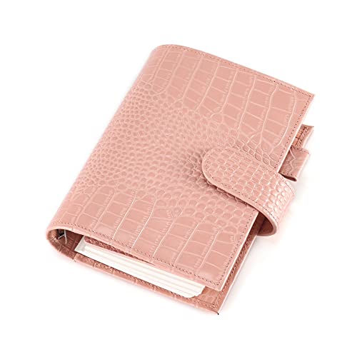 Personal Rings Planner Full Grain Leather Binder Organizer With 30 Mm Rings Notebook Diary Journal #TOP25