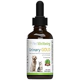 Pet Wellbeing - Urinary Gold for Dogs - Natural Support for Dog Urinary Tract Health - 2oz (59ml)