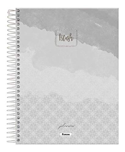 Agenda Espiral Planner Blush Azul 2021 - Foroni
