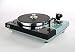 Produktbild Restaurierter & Modifizierter Thorens TD 318 Plattenspieler Bicolor schwarz - Iceblue metallic