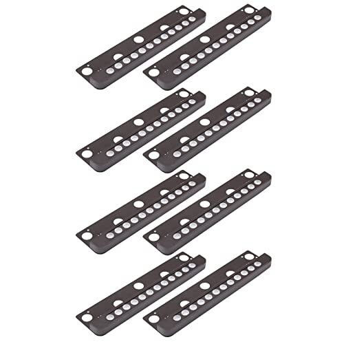 Wapiti 8-Pack 12 Inch Led Hardscape Lightings, Retaining Wall Lights, Paver Light Low Voltage, 12V Ac/Dc, 6W Outdoor Step Lights, Ip65 Waterproof, 3000K Soft White, Etl Listed, 40,000 Hours Lifespan #TOP24