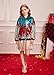 GRACE KARIN Christmas Sequin Jacket for Girls Sequin Bomber Top Cardigan Glitter Zip Outwear Fashion Coat 6-7