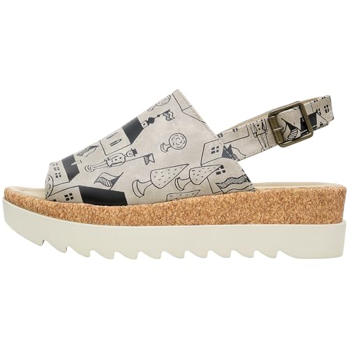 Image of DOGO Platform Sandals Women - Vegan and Handmade Wedge Sandals for Women