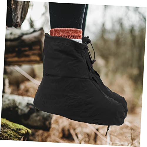 Cubrecalzado impermeable para mujer, cubrebotas de lluvia plegables y reutilizables, protector para bicicleta y exterior miniatura 7