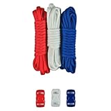 PARACORD PLANET Kit de manualidades tipo III de 550 libras con hebillas para pulseras de la amistad y principiantes (gigantes)