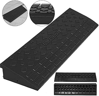Mophorn Curb Ramp 4" Height 10" Width Rubber Curb Ramp Heavy Duty 5