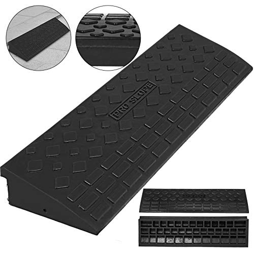 Mophorn Curb Ramp 4" Height 10" Width Rubber Curb Ramp Heavy Duty 5