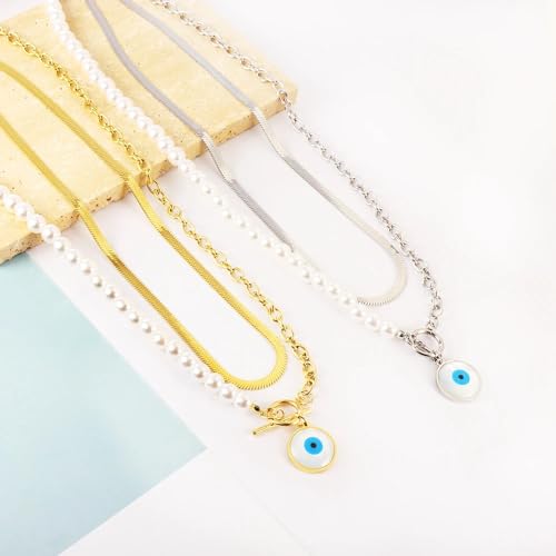 Collier oeil suspendu à offrir en cadeau de protection unique - 4