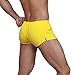 TADUANO Men's Underwear Boxer Trunk Low Rise Sexy Fashion Short Comfortable Sport Underpants(XL,Yellow)