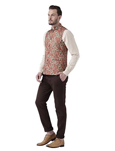 Image of KISAH Men's Art Silk Waist Coat