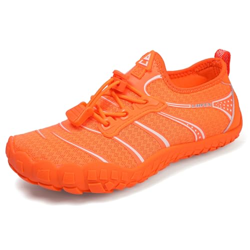 Image of UBFEN Kids Water Shoes for Boys Girls Quick-Dry Swim Aqua Socks | Lightweight, Barefoot-style, Perfect for Water parks, Beach, Pool, Kayak, Creek Hiking, Camping, Toddler, Little Kid, Big Kid