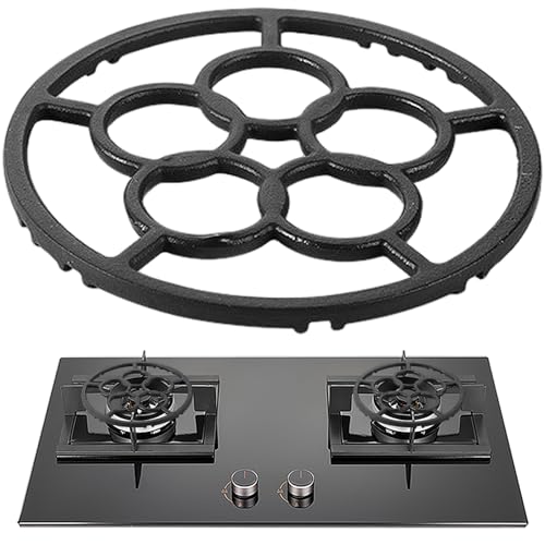 HDBHSBE Cast Iron Trivet Wok Ring for Gas Stove, Foundry