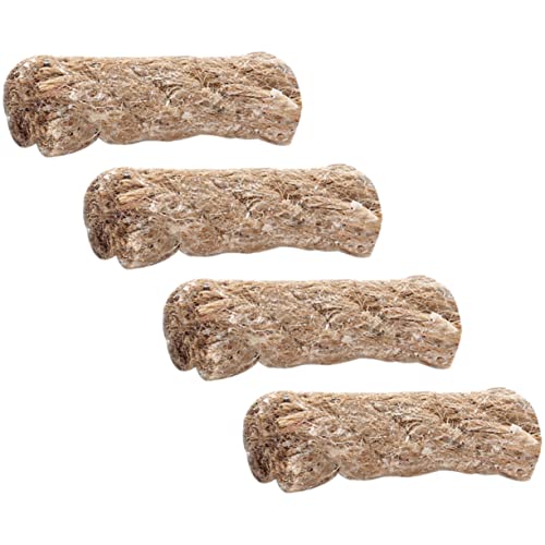 Toddmomy 4Pcs Portable Fire Starter Ropes Durable Rope for Camping BBQ and Convenient Fat Rope for Instant Flame Ignition