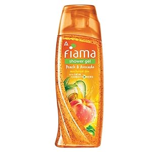 Fiama Shower Gel Peach & Avocado, Body Wash With Skin Conditioners For Soft Moisturised Skin, 250ml Bottle