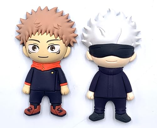 Imanes Monogram 3D Jujutsu Kaisen Set 2 Piezas