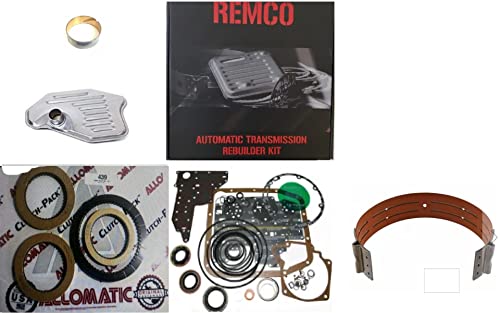 4R75W(04-Up) Transmission Rebuilt Kit With Overhault Kit Clutches Front Band Pump Bushing And Filter #TOP16