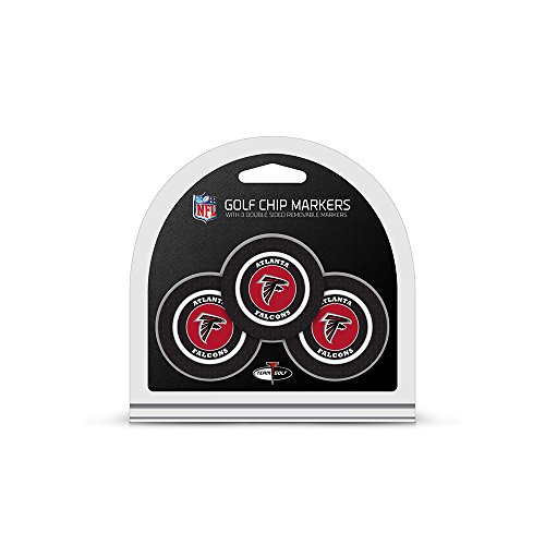 NFL Atlanta Falcons Golf Puce 3-Pack : Accessoire de golf et marqueur de balle de sport