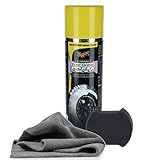 Auto Reifenpflege Set | Meguiar's Ultimate Tyre Shine Foam 538ml + Applikator Pad...