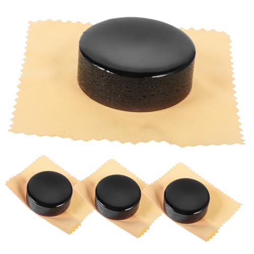 Abaodam 3sets Viola and Violin Care Natural Black Colophony for Violin Bow Low-dust Pure Tone 4pcs*3