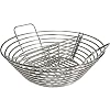 GRILLJOB Lump Houtskool Vuurmand met verdeler, roestvrij stalen grill-asmanden past op 45,7 cm grote groene eieraccessoires, Kamado Joe klassieke grote groene eiermand