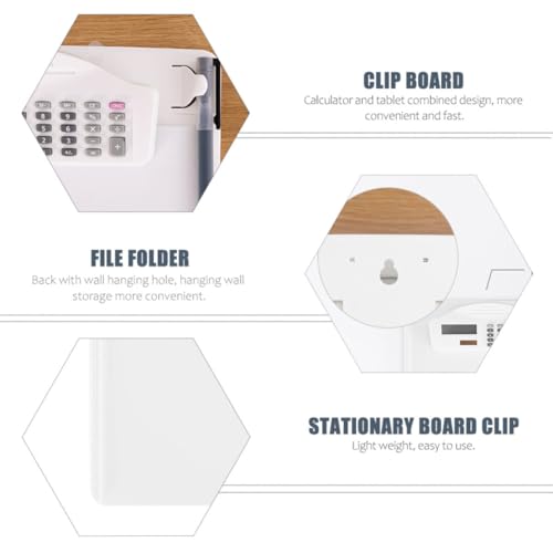 Porte-documents avec calculatrice pour optimiser la prise de note