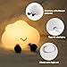 YISUN Cloud Night Light, Cute Silicone Nightlight for Baby Toddler, Rechargeable LED Nursery Lamp with Timer, 3 Level Dimmable Soft Squishy Night Lamp Gift for Bedroom Kids Room Decor