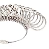Smukdoo Ring Sizer UK Gauge Set,Finger Sizing Measuring Tool for Women Men,Ring Measurement Scales Kit Tools #2