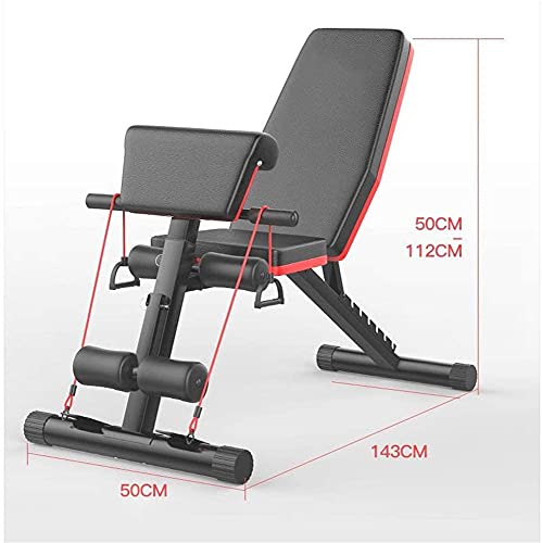Gewichtsbank Verstelbare Workout Bench Multi-Purpose Dumbbell Bank Verstelbare Gewichts Bank voor Home Gym Training Duurzame Trainingsbank - Image 7