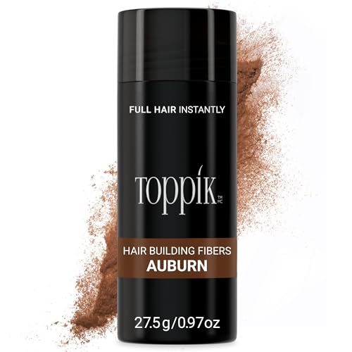 Image of Toppik Hair Building Fibers, Fill In Fine or Thinning Hair Instantly Thicker, Fuller Looking Hair 9 Shades,4 size options