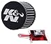 K&N Vent Air Filter/Breather: High Performance, Premium, Washable, Replacement Engine Filter: Flange Diameter: 1.25 In, Filter Height: 2.5 In, Flange Length: 0.625 In, Shape: Breather, 62-1580