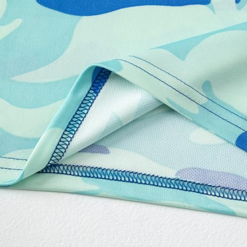 FEESHOW Kids Boys Piece Camo Print Sport Set Quick Dry Tshirts With Shorts Set Football Sportwear3