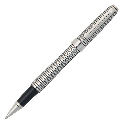 Sheaffer Prelude Signature Palladium Plate with Engraved Imperial Pattern Trim Roller ball (9169-1) by Sheaffer
