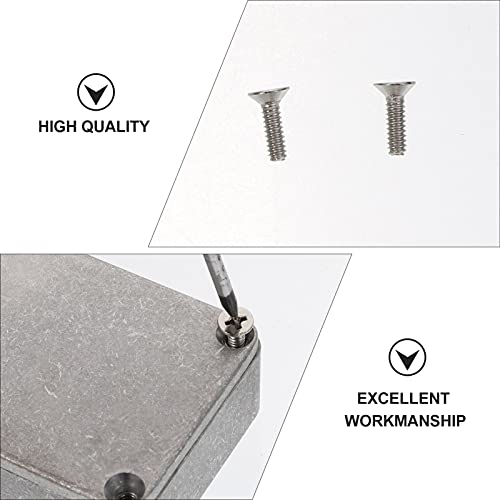 Caixa De 1 Unidade Efeito Caixa De Alumínio Caso De Pedal De Efeito De Guitarra Recipiente De Metal