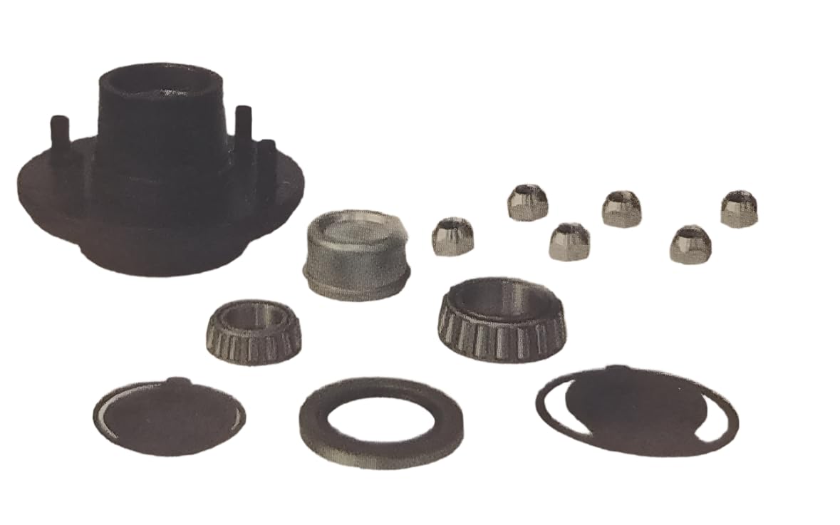 Everything for trailers, RVs and trucks and more - Pre-Greased Idler Hub Kit, 6K, 6 x 5.5, 1/2