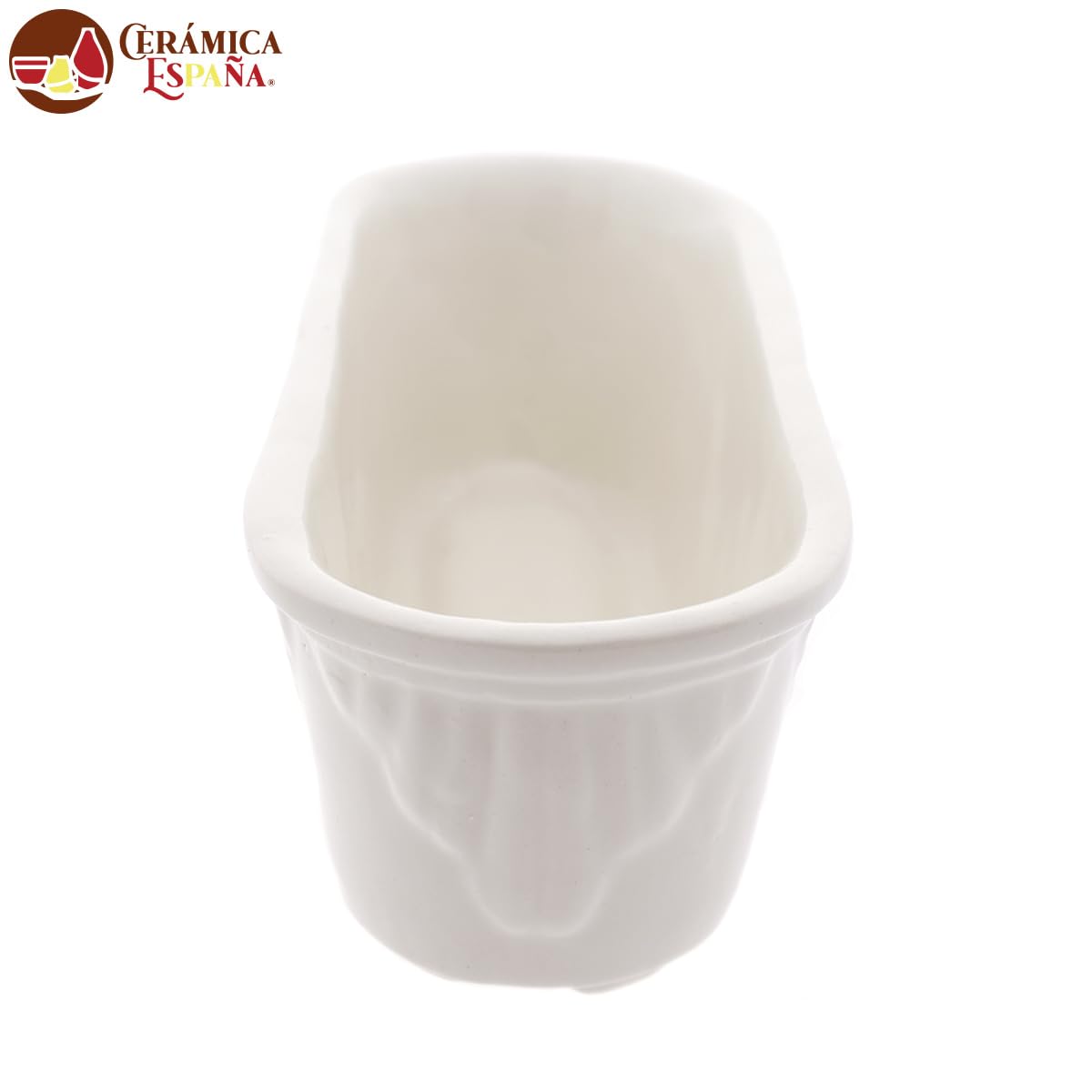 Jardineras Exterior Jardinera De Cerámica Para Cementerio - Modelo D01,  Blanca, 18x8x7 Cm Jardinera Rectangular, image size:1200x1200