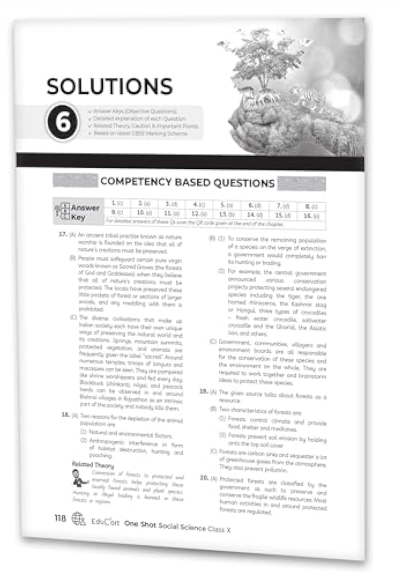 Educart CBSE Class 10 SOCIAL SCIENCE One Shot Bank 2024-25