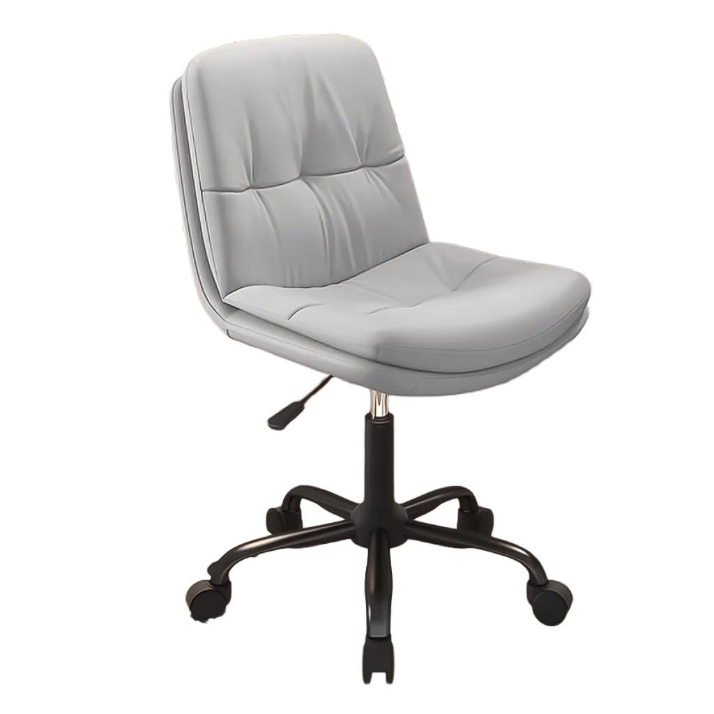 Chaise de bureau réglable ergonomique rembourrée similicuir