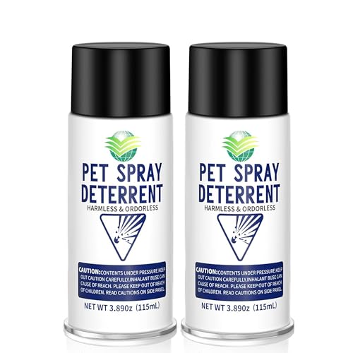 piutezo Cat Deterrent Spray Refill, Pet Spray Deterrent System, Motion
