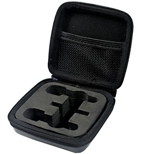 Hard Travel Carrying Mic Case Wireless Lavalier Microphone Case With 3 Slots For Wireless Lavalier Microphone Lapel Clip-On Mic #TOP22