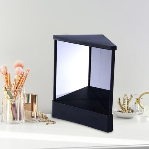 Espejo de Maquillaje Rectangular Meideli Negro miniatura 5