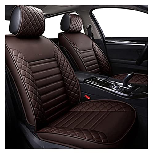 Housses de siège voiture en cuir sport café pour Pajero Sport et ASX