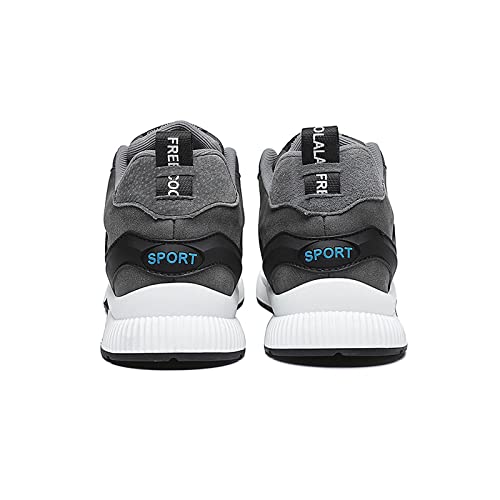 CERYTHRINA Men's Invisible Height Increasing Elevator Shoes 2.36 Inches Taller Lace-up Leather Lightweight Hip Hop Fashion Sneakers3