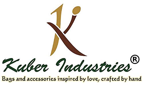Image of Kuber Industries Metallic Kerry 4 Piece Non Woven Saree Cover, Large, Gold-CTKTC14073