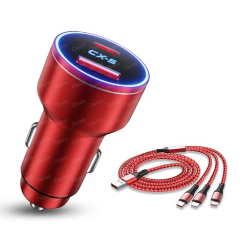 �}�c�_ Mazda CX-5 �ԍڏ[�d�� Type-c+USB�}���[�d 2�|�[�g/�J�[�`���[�W���[ 12V/24V Mazda CX-5 KF�n(2016�N�`���s) KFEP/KF5P/KF2P�^ �X�}�z �J�[�`���[�W���[ �V�K�[�\�P�b�g �m�[�g �ԍڏ[�d