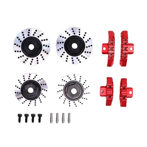 Pasadores de pinza de rotor hexagonal para Traxxas 4 Tec Drift 1/10 en aluminio