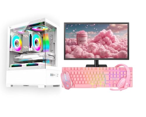 Computador CPU PC Gamer Completo Branco Intel Core i5 Memoria Ram...