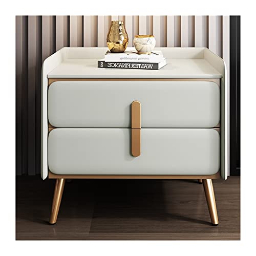 Preisvergleich Produktbild TOMYEUS Nachttisch Nachttischkabinett Ganzkabinett Kleiner Schrank Locker Hauptschlafzimmer High-End-Nachttisch Wohnzimmer Fernseher Seitenschrank mit Schubladenschrank Nachtschrank