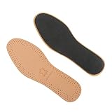 Healifty 1 Paar Stoßdämpfende Atmungsaktive Sport-Komfortschuhe mit Einlegesohle aus Leder für Herren Damen Größe 41-42