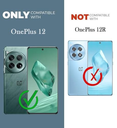Image of Jkobi Back Case Cover for OnePlus 12 5G (Shockproof Case with Clear Silicone | Camera Protection | Soft and Flexible | Transparent)