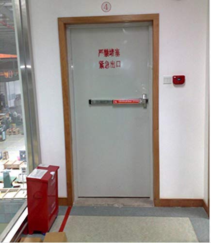 Tfcfl Panic Bars For Exit Doors,Push Bar Door Locks,Panic Bar,Push Bar Panic Exit Device Door Push Bar Panic Exit Device Fireproof Emergency Lock Commercial Single Door (28-36") #TOP6